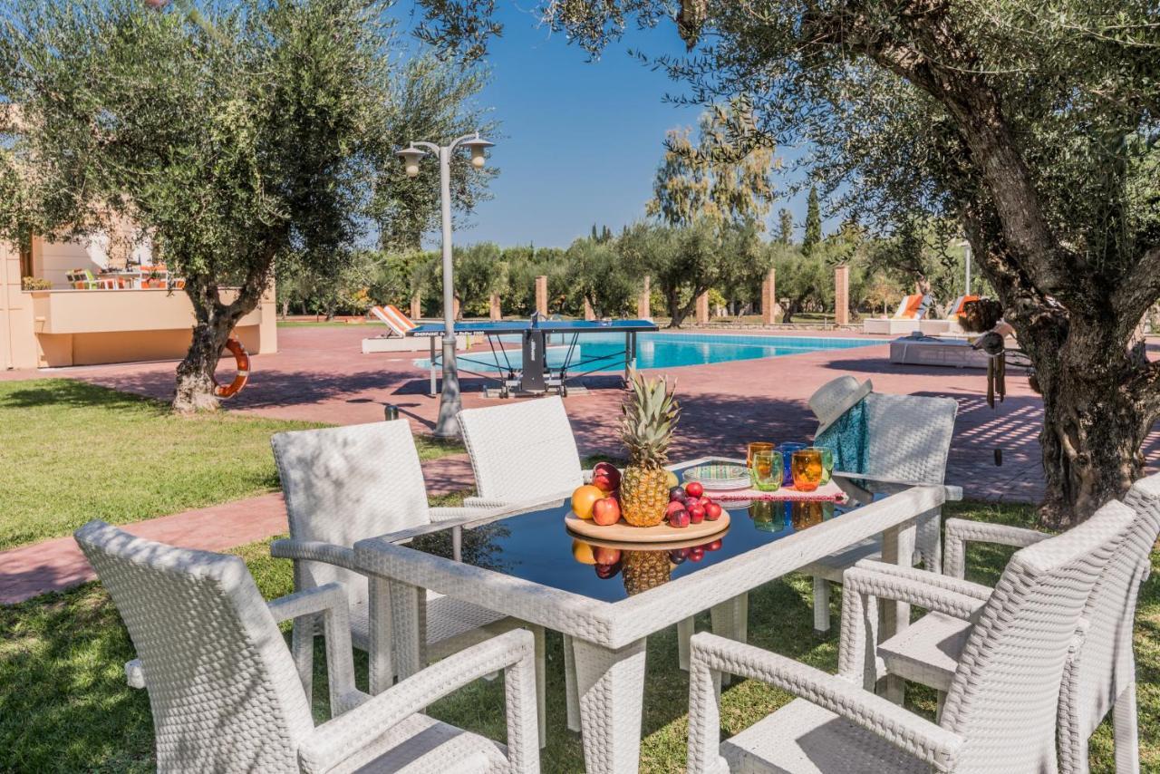 Astarte Villas - Istar Villa With Tennis Court Makhairádhon Eksteriør bilde
