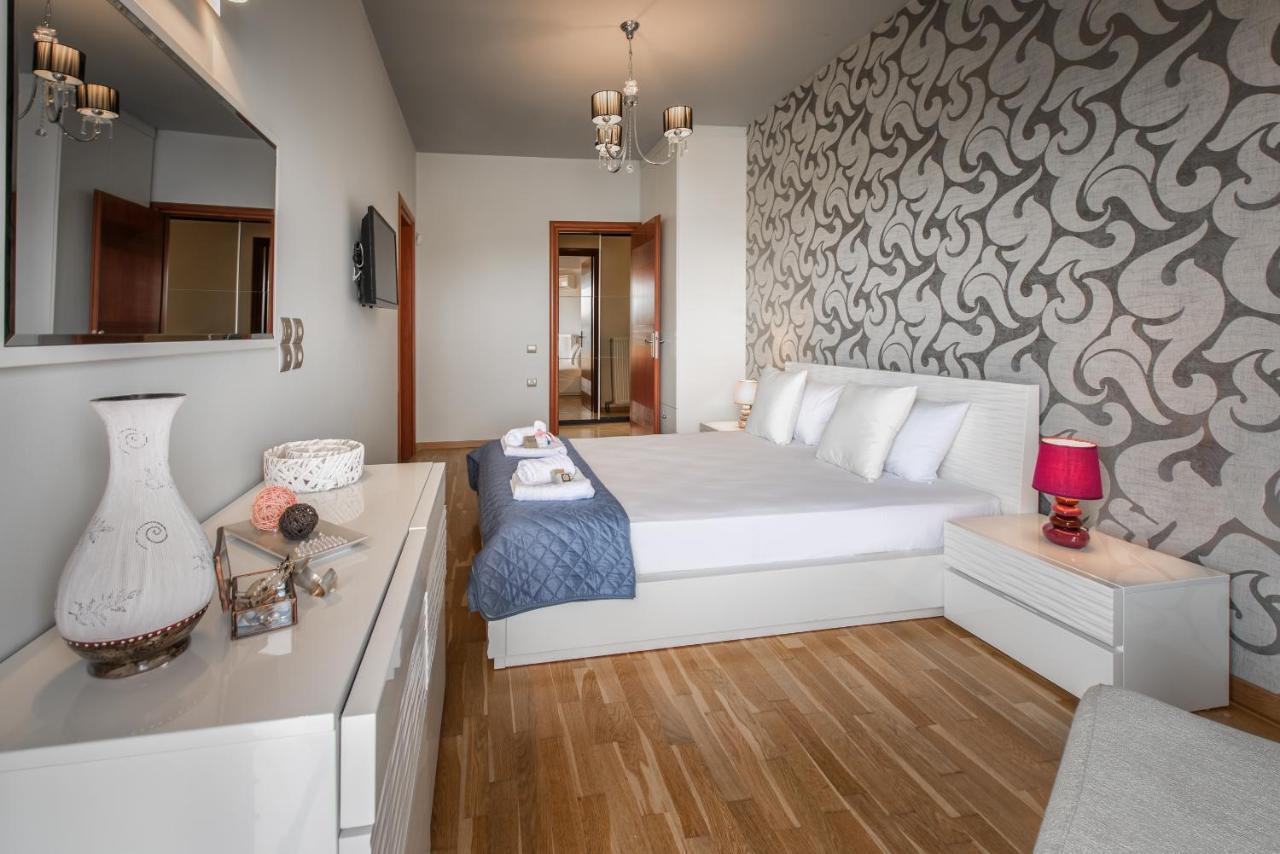 Astarte Villas - Istar Villa With Tennis Court Makhairádhon Eksteriør bilde