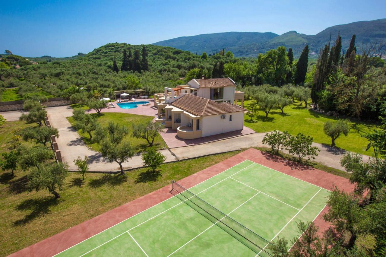 Astarte Villas - Istar Villa With Tennis Court Makhairádhon Eksteriør bilde